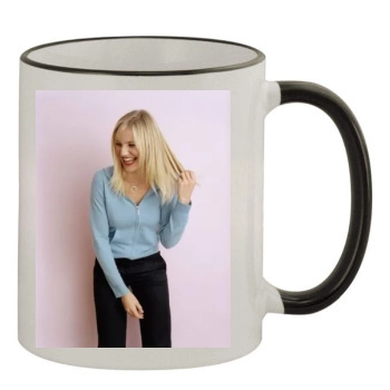 Cameron Diaz 11oz Colored Rim & Handle Mug