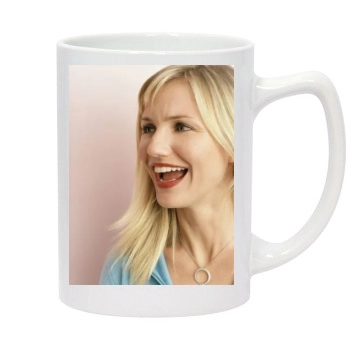 Cameron Diaz 14oz White Statesman Mug