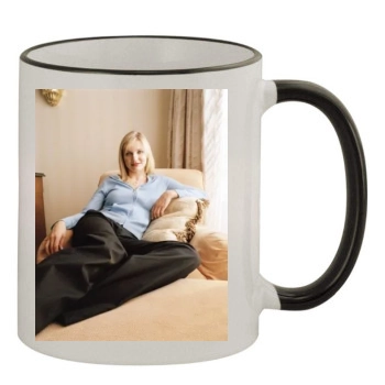 Cameron Diaz 11oz Colored Rim & Handle Mug