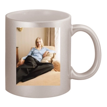 Cameron Diaz 11oz Metallic Silver Mug