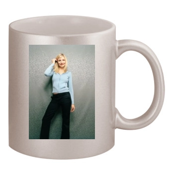 Cameron Diaz 11oz Metallic Silver Mug