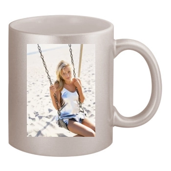 Cameron Diaz 11oz Metallic Silver Mug