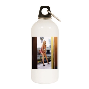 Cameron Diaz White Water Bottle With Carabiner