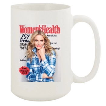 Cameron Diaz 15oz White Mug