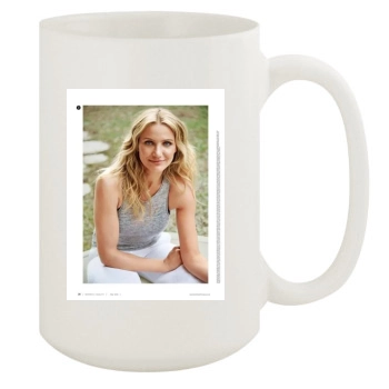 Cameron Diaz 15oz White Mug