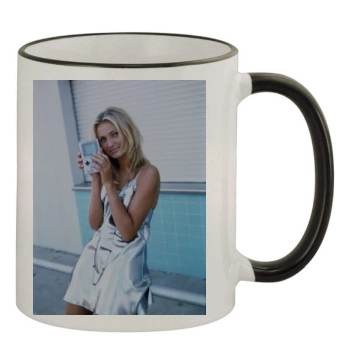 Cameron Diaz 11oz Colored Rim & Handle Mug