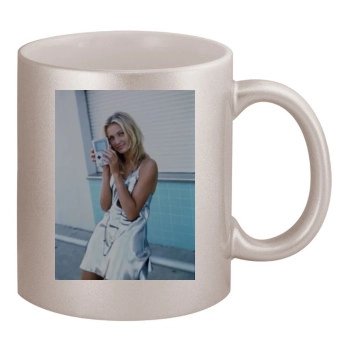 Cameron Diaz 11oz Metallic Silver Mug