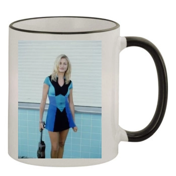 Cameron Diaz 11oz Colored Rim & Handle Mug