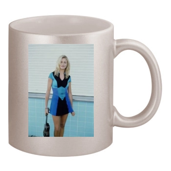 Cameron Diaz 11oz Metallic Silver Mug