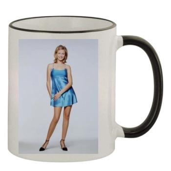 Cameron Diaz 11oz Colored Rim & Handle Mug