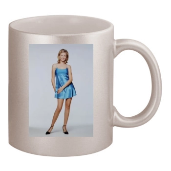 Cameron Diaz 11oz Metallic Silver Mug