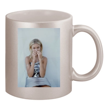 Cameron Diaz 11oz Metallic Silver Mug