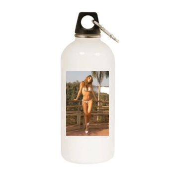 Carolina Ardohain White Water Bottle With Carabiner