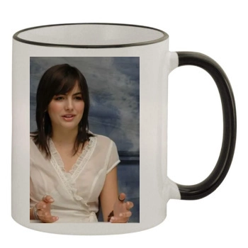 Camilla Belle 11oz Colored Rim & Handle Mug