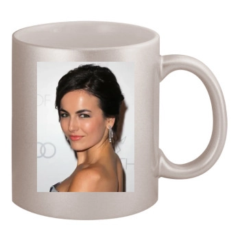 Camilla Belle 11oz Metallic Silver Mug