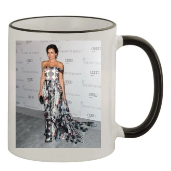 Camilla Belle 11oz Colored Rim & Handle Mug