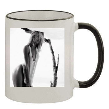 Candice Swanepoel 11oz Colored Rim & Handle Mug