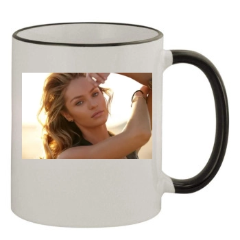 Candice Swanepoel 11oz Colored Rim & Handle Mug