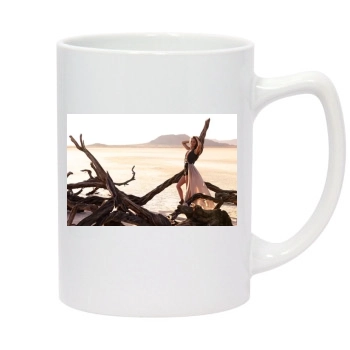 Candice Swanepoel 14oz White Statesman Mug