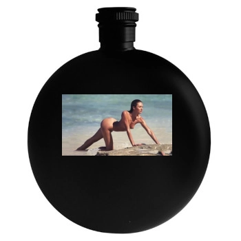 Candice Swanepoel Round Flask