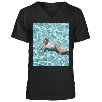 Candice Swanepoel Men's V-Neck T-Shirt