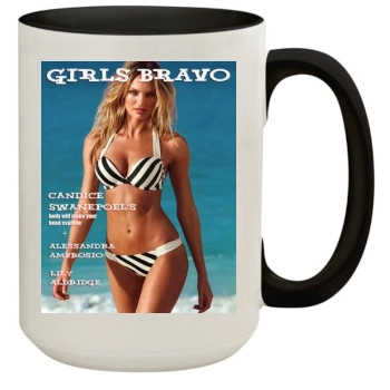 Candice Swanepoel 15oz Colored Inner & Handle Mug