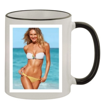 Candice Swanepoel 11oz Colored Rim & Handle Mug