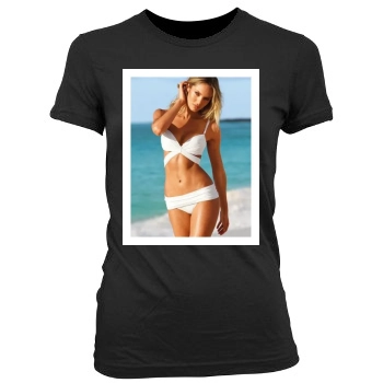 Candice Swanepoel Women's Junior Cut Crewneck T-Shirt