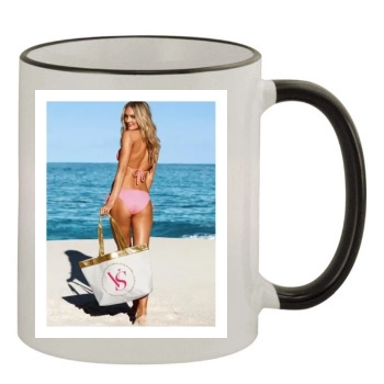 Candice Swanepoel 11oz Colored Rim & Handle Mug