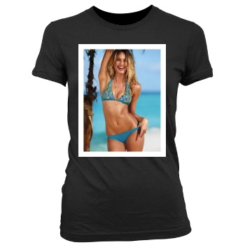 Candice Swanepoel Women's Junior Cut Crewneck T-Shirt