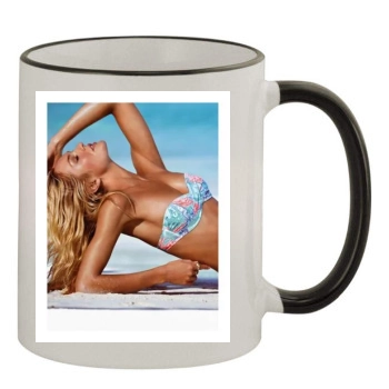 Candice Swanepoel 11oz Colored Rim & Handle Mug