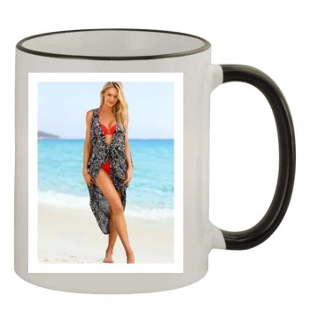 Candice Swanepoel 11oz Colored Rim & Handle Mug