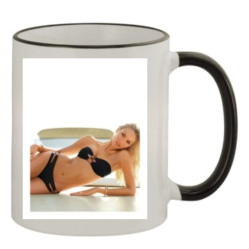 Candice Swanepoel 11oz Colored Rim & Handle Mug