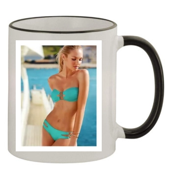 Candice Swanepoel 11oz Colored Rim & Handle Mug