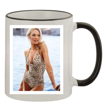 Candice Swanepoel 11oz Colored Rim & Handle Mug