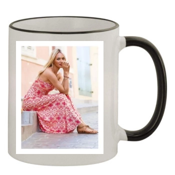 Candice Swanepoel 11oz Colored Rim & Handle Mug