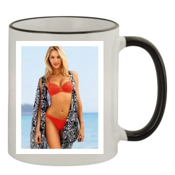 Candice Swanepoel 11oz Colored Rim & Handle Mug