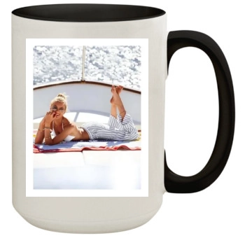 Candice Swanepoel 15oz Colored Inner & Handle Mug