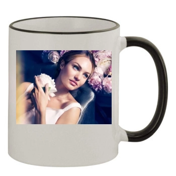 Candice Swanepoel 11oz Colored Rim & Handle Mug