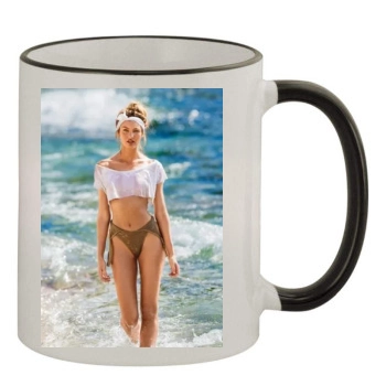 Candice Swanepoel 11oz Colored Rim & Handle Mug