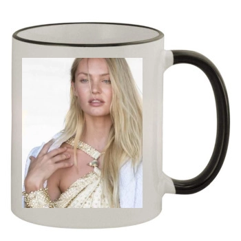 Candice Swanepoel 11oz Colored Rim & Handle Mug