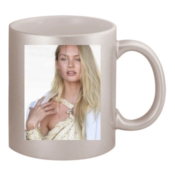 Candice Swanepoel 11oz Metallic Silver Mug