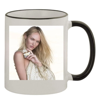 Candice Swanepoel 11oz Colored Rim & Handle Mug