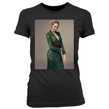 Candice Swanepoel Women's Junior Cut Crewneck T-Shirt