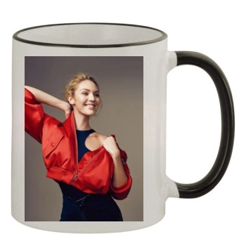 Candice Swanepoel 11oz Colored Rim & Handle Mug