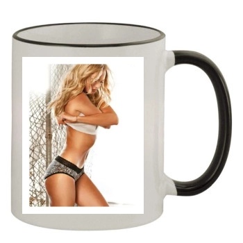 Candice Swanepoel 11oz Colored Rim & Handle Mug