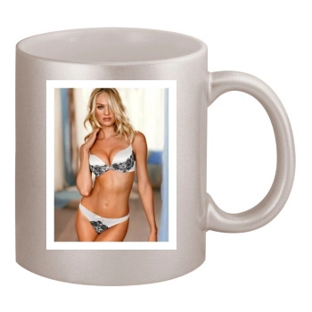 Candice Swanepoel 11oz Metallic Silver Mug