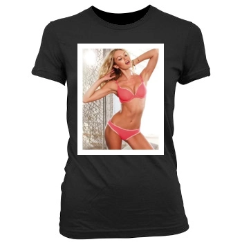 Candice Swanepoel Women's Junior Cut Crewneck T-Shirt