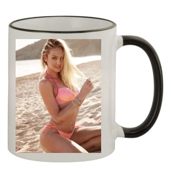 Candice Swanepoel 11oz Colored Rim & Handle Mug