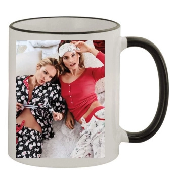 Candice Swanepoel 11oz Colored Rim & Handle Mug